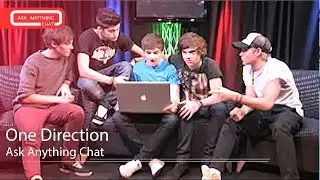 One Direction Answering Fan Questions On Ask Anything Chat w/ Romeo, SNOL ​​​
 - AskAnythingChat