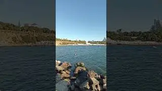 Анапа. Высокий берег. Пляж. Чёрное море. Набережная. Краснодарский край. Отдых. 29 августа 2024 г.