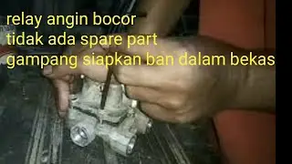 perbaiki relay angin 4 jalur hino 500 tanpa modal