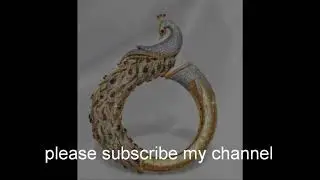 Peacock Design Gold KADA Bangles // Latest Jewellery Designs