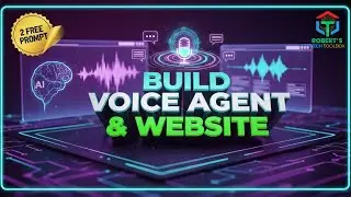 Build an AI Voice Agent & Full Website | 2 FREE Power Prompt (No Code Tutorial)