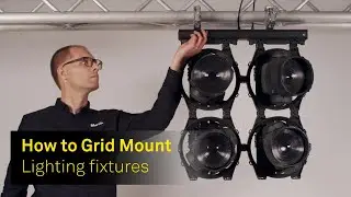 Grid Mount System for Martin MAC One, VDO & Atomic Dot Lighting Fixtures