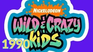 Wild & Crazy Kids 1990 Season 1 Re-Airing Medieval Times Full Episode 1995 commercials Nickelodeon