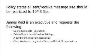 Mailbox Configuration