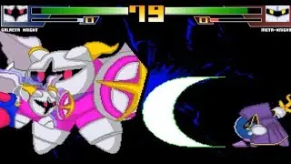 Random Mugen Battle- Galacta Knight vs. Meta Knight