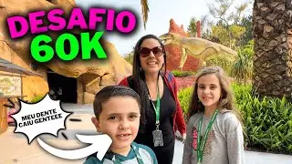 UM DESAFIO DENTRO DO PARQUE AVENTURA JURASSICA PARA COMEMORAR NOSSOS 60 MIL SEGUIDORES NO INSTAGRAM
