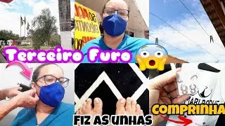 Vlog♡Manhã de Segunda-feira | Centro da Cidade Furei a orelha