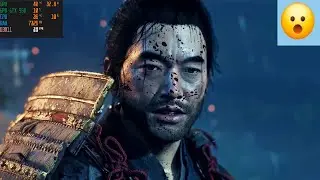GTX 960 Ghost of Tsushima |  1080p | Very Low | FSR  I3 10100F