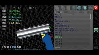 Threading cycle programming || G92 Threading program || outer threading || C...