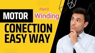Shaded Pole Motor Winding connection/ How a shaded pole motor operates?