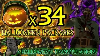 UNBOXING 34 HALLOWEEN PACKAGES + TRANSMUTATIONS / SCREAM FORTRESS 2021