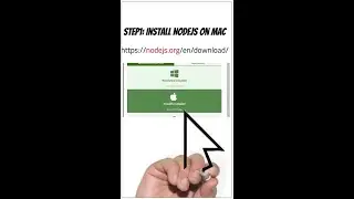 Step1 Install Nodejs, npm, and create-react-app  on Mac 