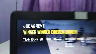 My first pubg win. I'm a newbee