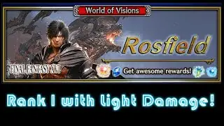 FFBE - World of Visions, Light damage Rank 1