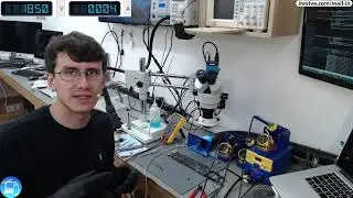 MacBook Pro A1466 Board Repair Live Stream (Dead CPU, Beyond Economical Repair)