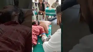 Blood donation camp @ school