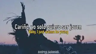 Young - Katelyn Tarver (Lyrics - Español e Ingles)