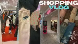 winter shopping vlog| last minute gifts,mall run,christmas party + etc ❄️