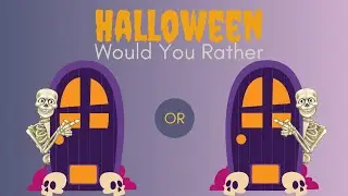 HALLOWEEN 2024 🎃 Would You Rather Challenge 💀