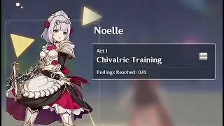 Genshin Impact: Hangout event - Noelle Act 1 Chivalric Training 04