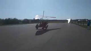 Взлёт дельтаплана.ЛетоFEST