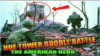 THE BLOODY TOWER  BATTLE OF HUE  Vietnam War. The Citadel, Tet Offensive