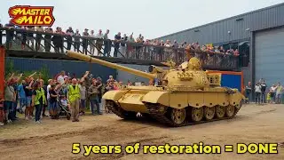 Driving the Type-69 II battle tank after MORE THAN 5 YEARS restoration!