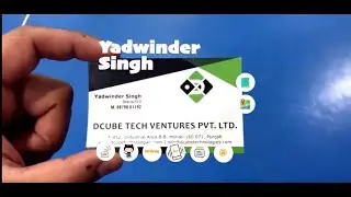 Dcube Sneak Peak with AR ( AR Business Card | AR Furniture | AR Face Filter)