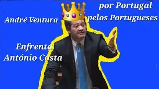 André Ventura questiona António Costa