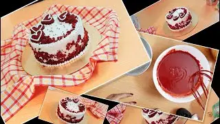 Eggless Red Velvet Cake || Valentine's Day Cake || How to make Red Velvet Cake
