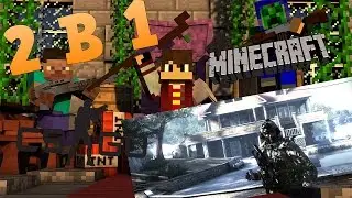 2 В 1 CS:GO и Minecraft