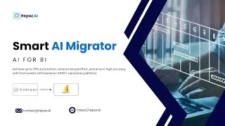 Migrate from Tableau to Power BI Using AI | Fast, Accurate, Automated BI Migrations