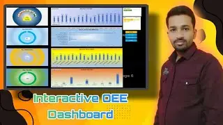 OEE improvement Dashboard|  OEE template Excel| OEE in Hindi #oee #production #kpi #losses#oee