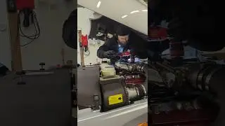 Panoz engine clean & Polish