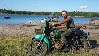 Arctic kayaking. 22 series. Record of 100 km in 24 hours without rest. Evil Huntsmen and Good People