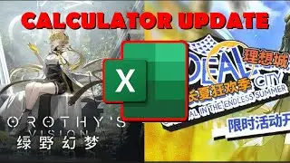 [Arknights] Ideal City, Dorothy's vision, and my calculator