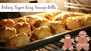 Super Easy Sausage Rolls | Bake with Me!