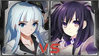 Akame Lv 7 vs Tohka Yatogami