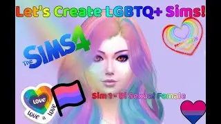 Pride 2022 - Let's make LGBTQ+ Sims! Sims 1- Bisexual Female