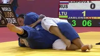women judo osaekomi 110