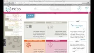 ANISEED Tuto - How to use Anisearch