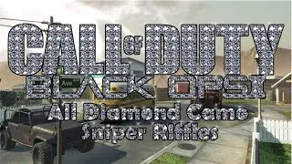 Black Ops 2 All Diamond Camo Snipers & How to unlock them