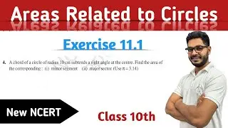 Exercise 11.1 Q4 | Ch-11 Areas  Related To Circles | Aims Academy | New NCERT | Class 10 |