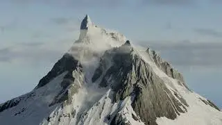 Snowy Mountain - GeoGen EmberGen Blender