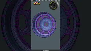 Model Wheels 16  | Blender Demo