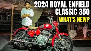 2024 Royal Enfield Classic 350 Walkaround| What's New?| Quick Updates| Classic | Launch|Times Drive