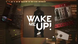 ONLY STOCK PLUGINS! Remake: Avicii - Wake Me Up / Fl Studio!