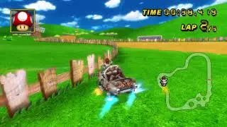 [MKWii TAS] Moo Moo Meadows - 1:17.464 (Kart)