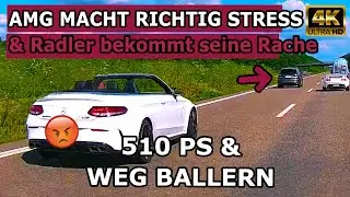 510 PS s AMG HÄLT VOLL DRAUF, LKW mit PKW ausbremsen & Die Rache des Radlers – Dashcams in 4k