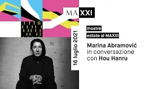 Marina Abramović con Hou Hanru